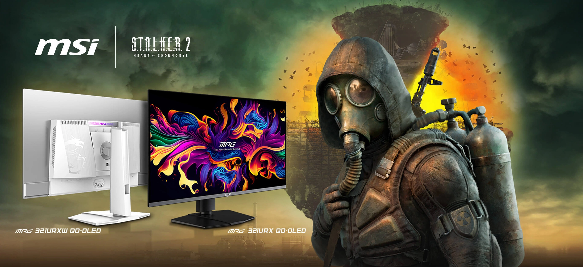 Spraw sobie QD-OLED, zgarnij STALKER 2 i 100+ zł na Steam - MSI ma praktyczną promocję