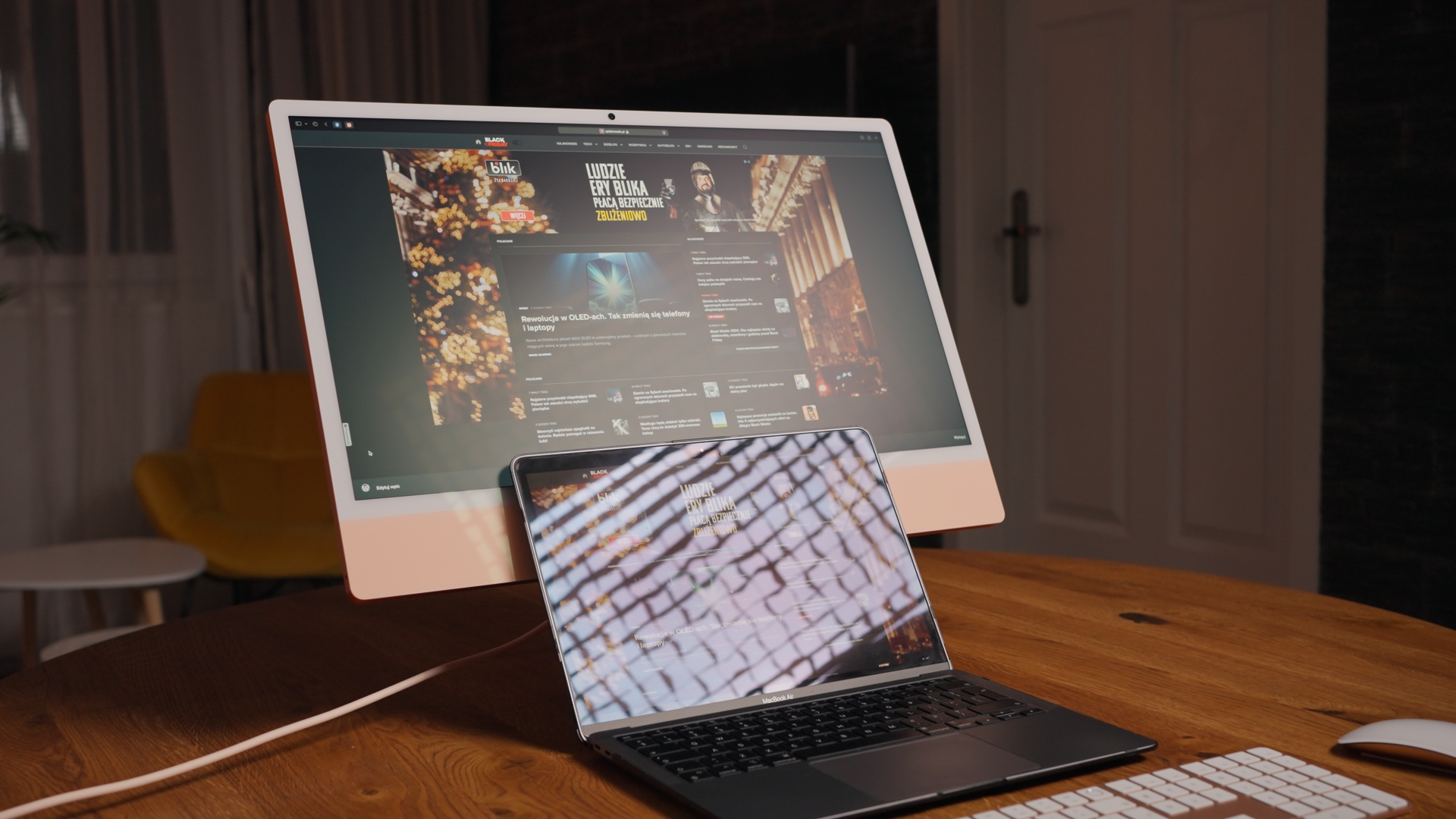 Apple iMac 2024 z Apple M4 - nanostrukturalne szkło