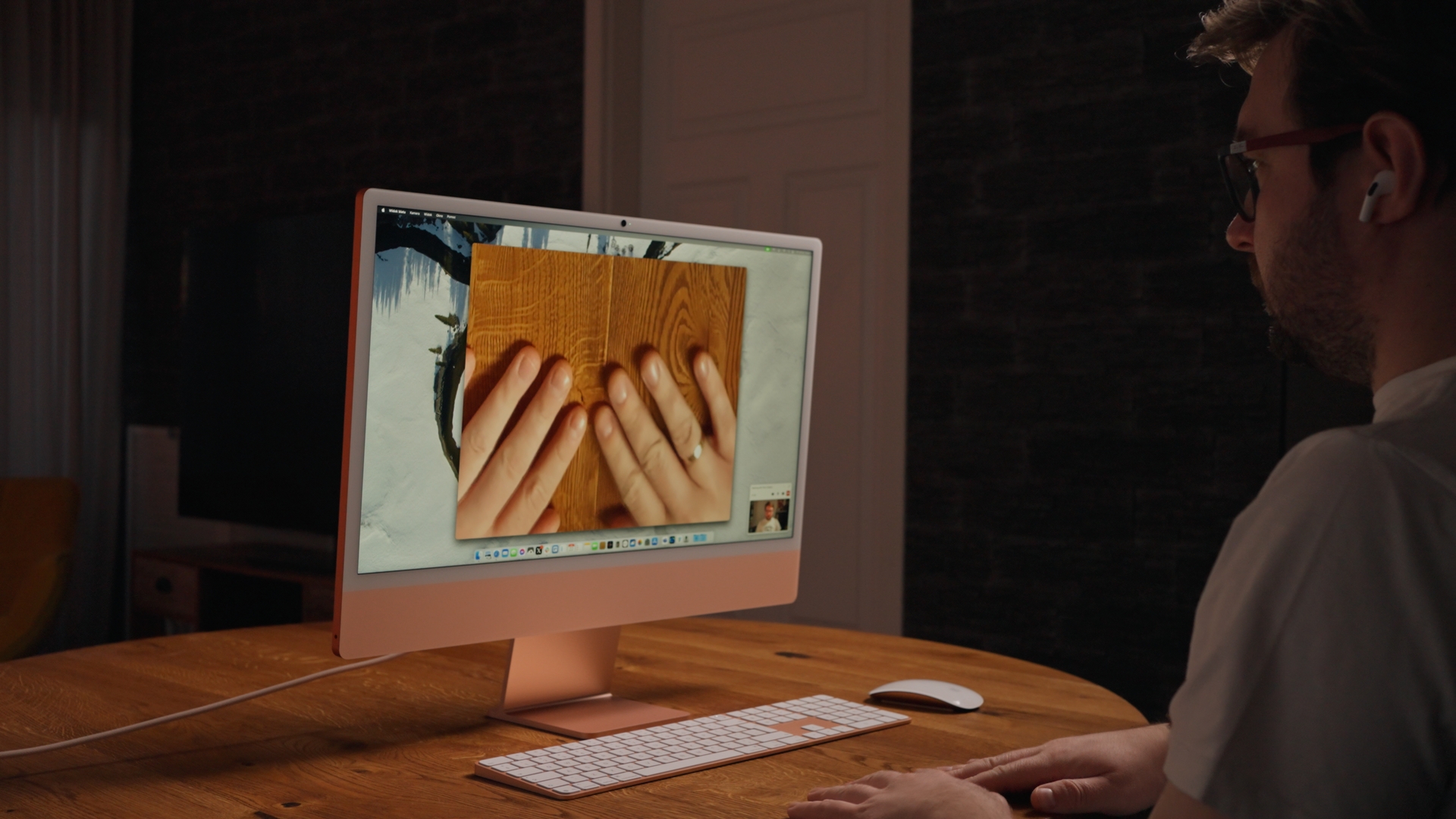 Apple iMac 2024 z Apple M4 - kamerka