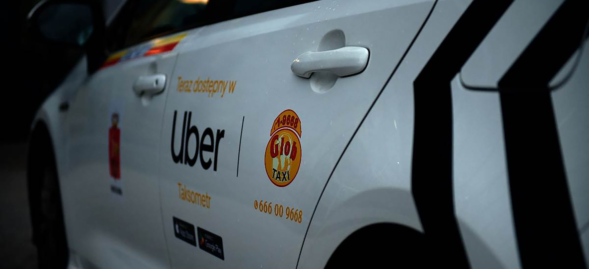 Uber taksometr dorożka