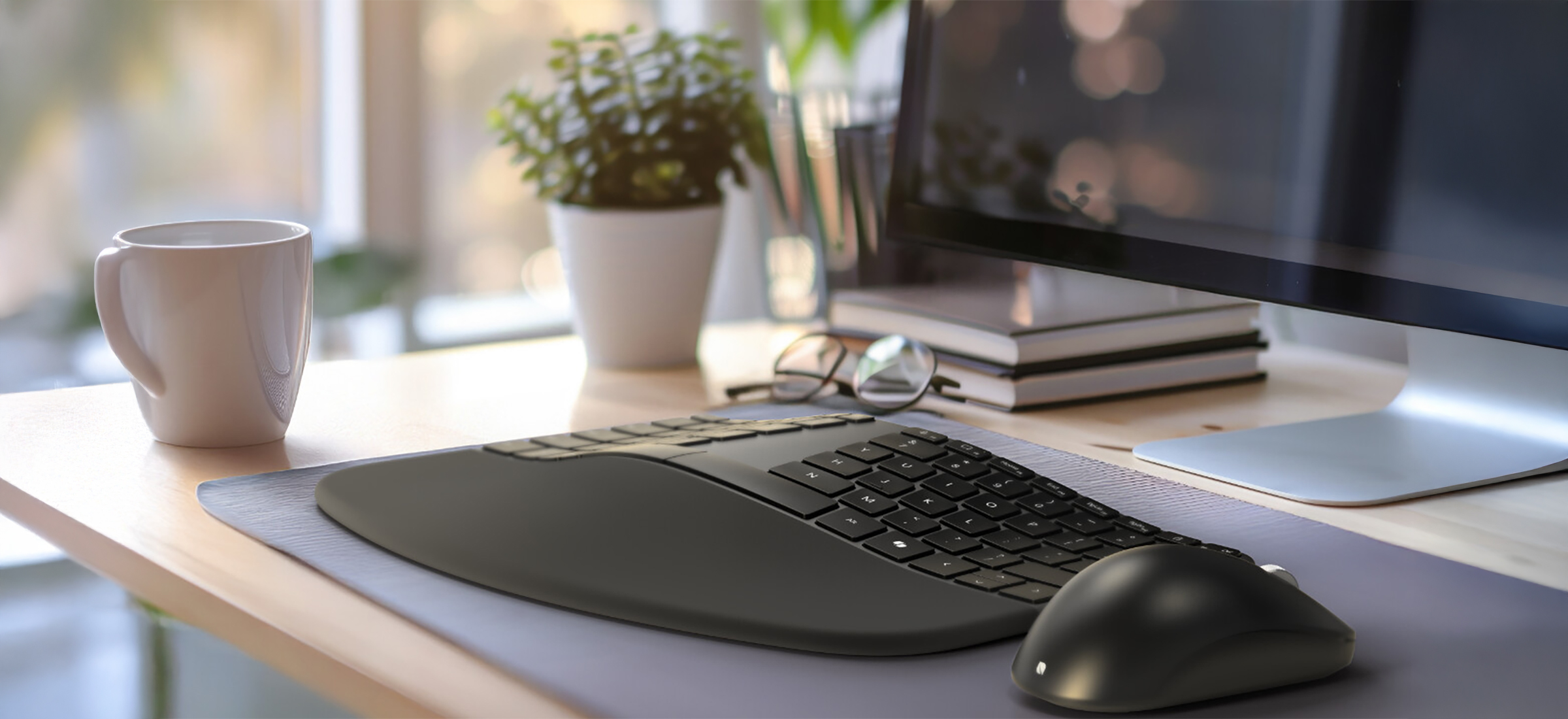 Compact Ergonomic Keyboard by Microsoft