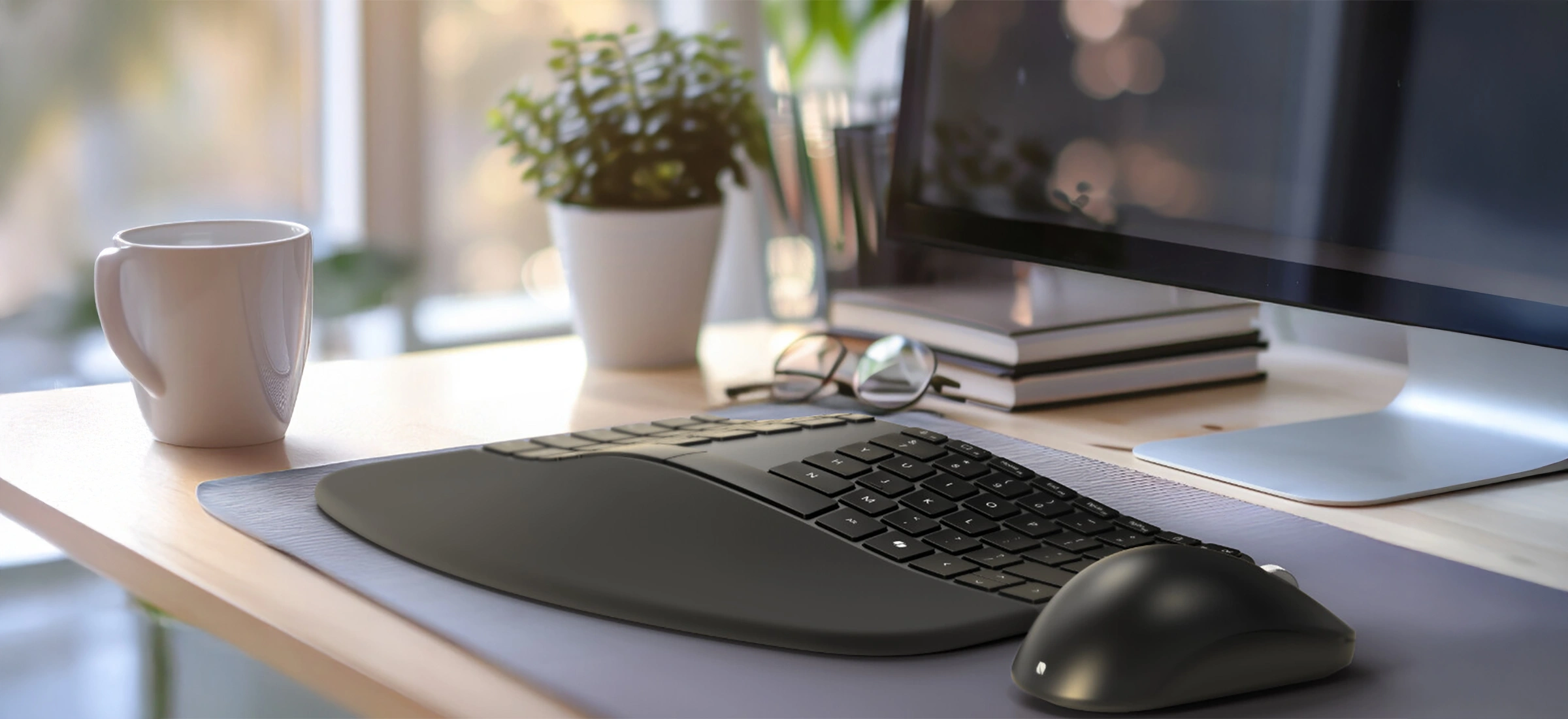 Compact Ergonomic Keyboard by Microsoft