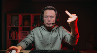 Elon Musk przyłapany na gorącym uczynku? Dalej robi z siebie błazna