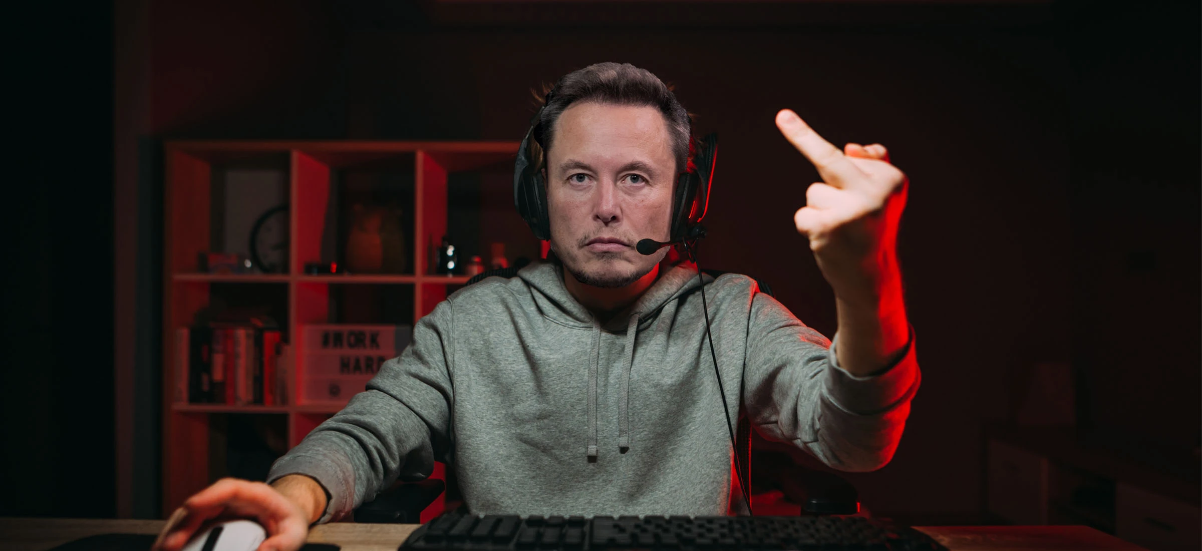 Elon Musk przyłapany na gorącym uczynku? Dalej robi z siebie błazna