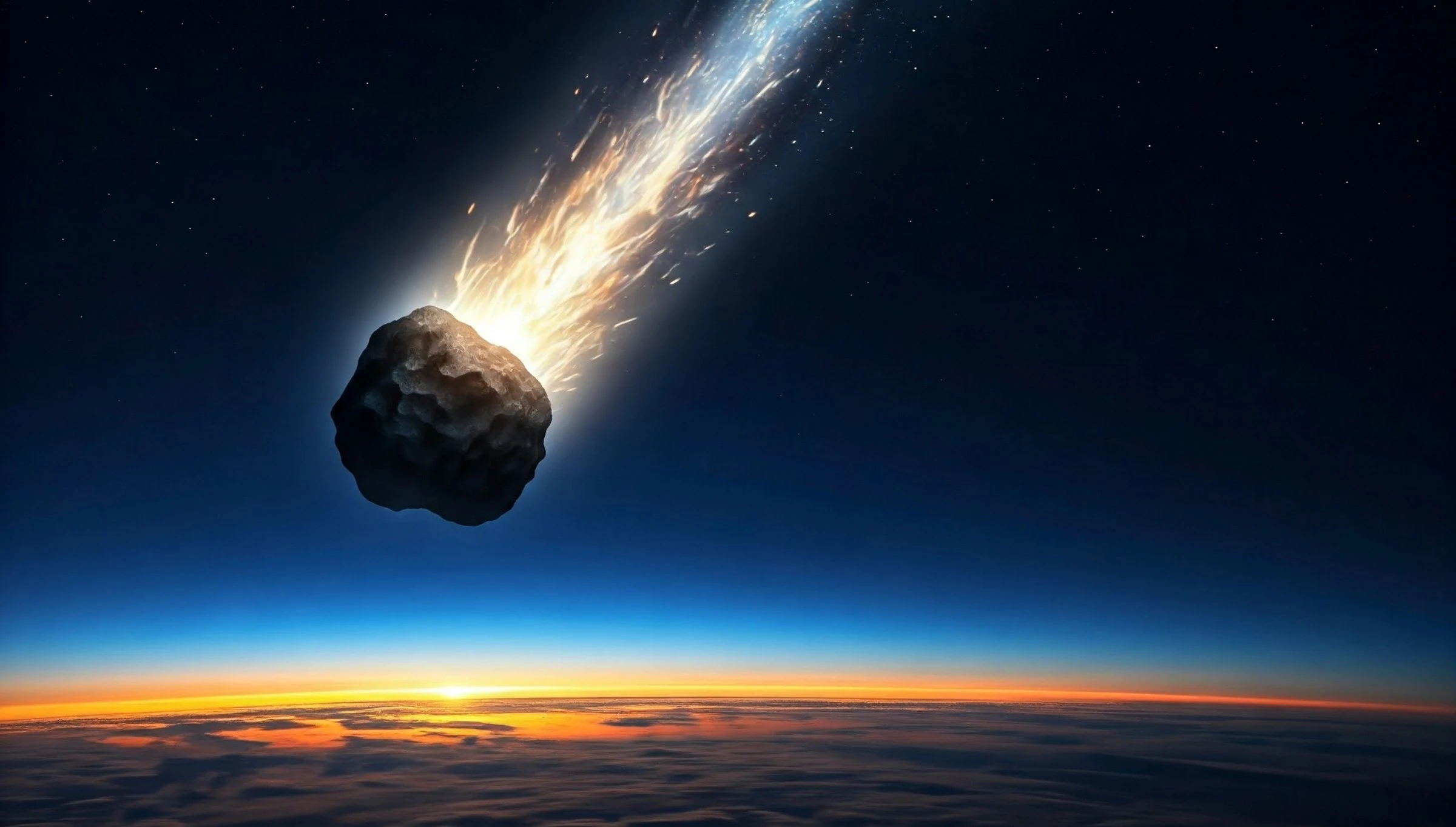 Przed ich domem spadł meteoryt. Wszystko się nagrało, dźwięk też