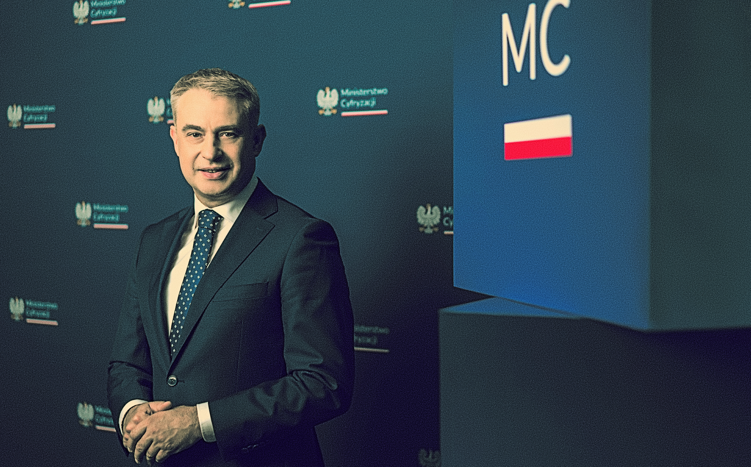 "Dokonuje się próba cyfrowej zdrady stanu" . Krzysztof Gawkowski podsumowuje rok na stanowisku ministra cyfryzacji