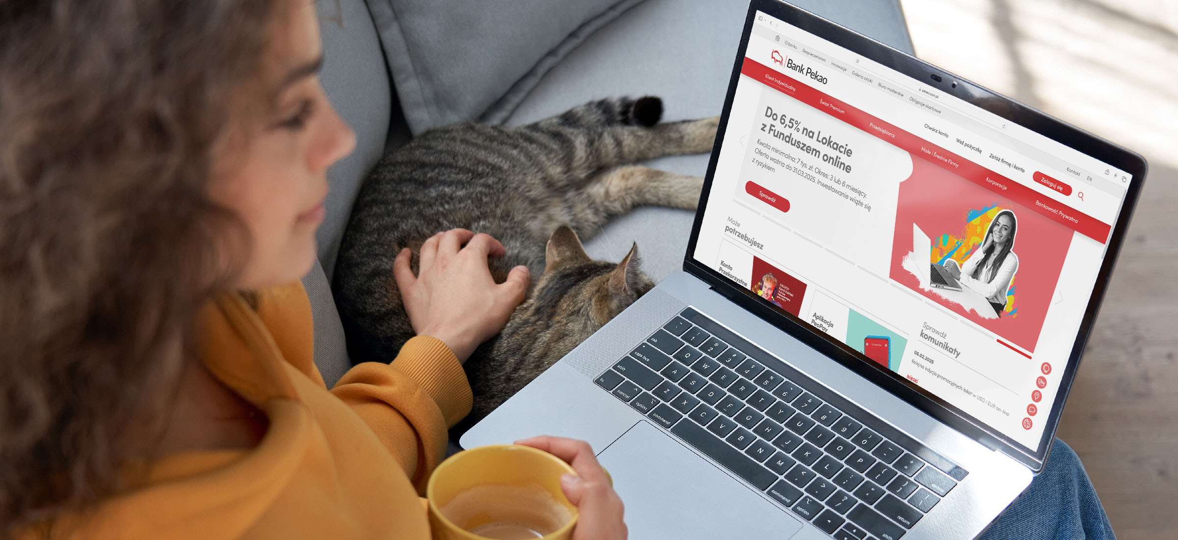 Bank Pekao w nowej odsłonie. Tak wygląda jego odświeżona strona internetowa
