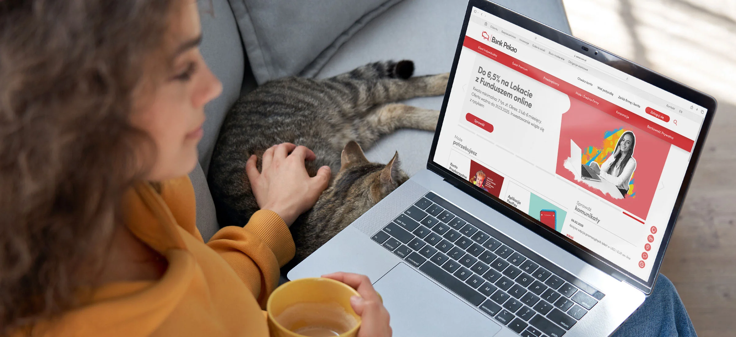 Bank Pekao w nowej odsłonie. Tak wygląda jego odświeżona strona internetowa