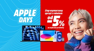 W MediaMarkt startują Apple Days. Można zaoszczędzić sporo kasy na sprzęcie Apple'a