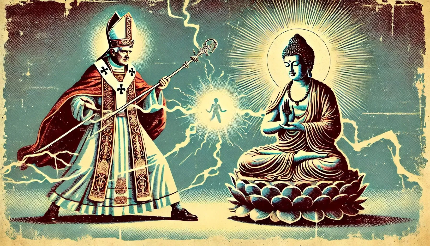 Papież kontra Budda. Kto młodym kładzie mądrości do głowy?