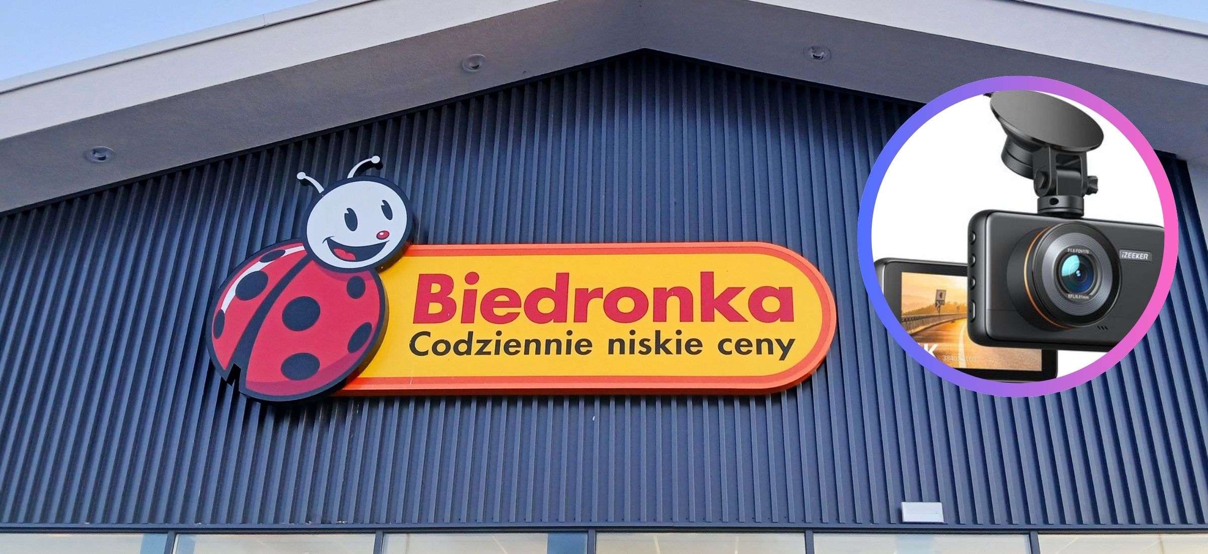 Wideorejestrator iZeeker ID400 na mocnej promocji w Biedronce. Chcesz mieć ten gadżet u siebie