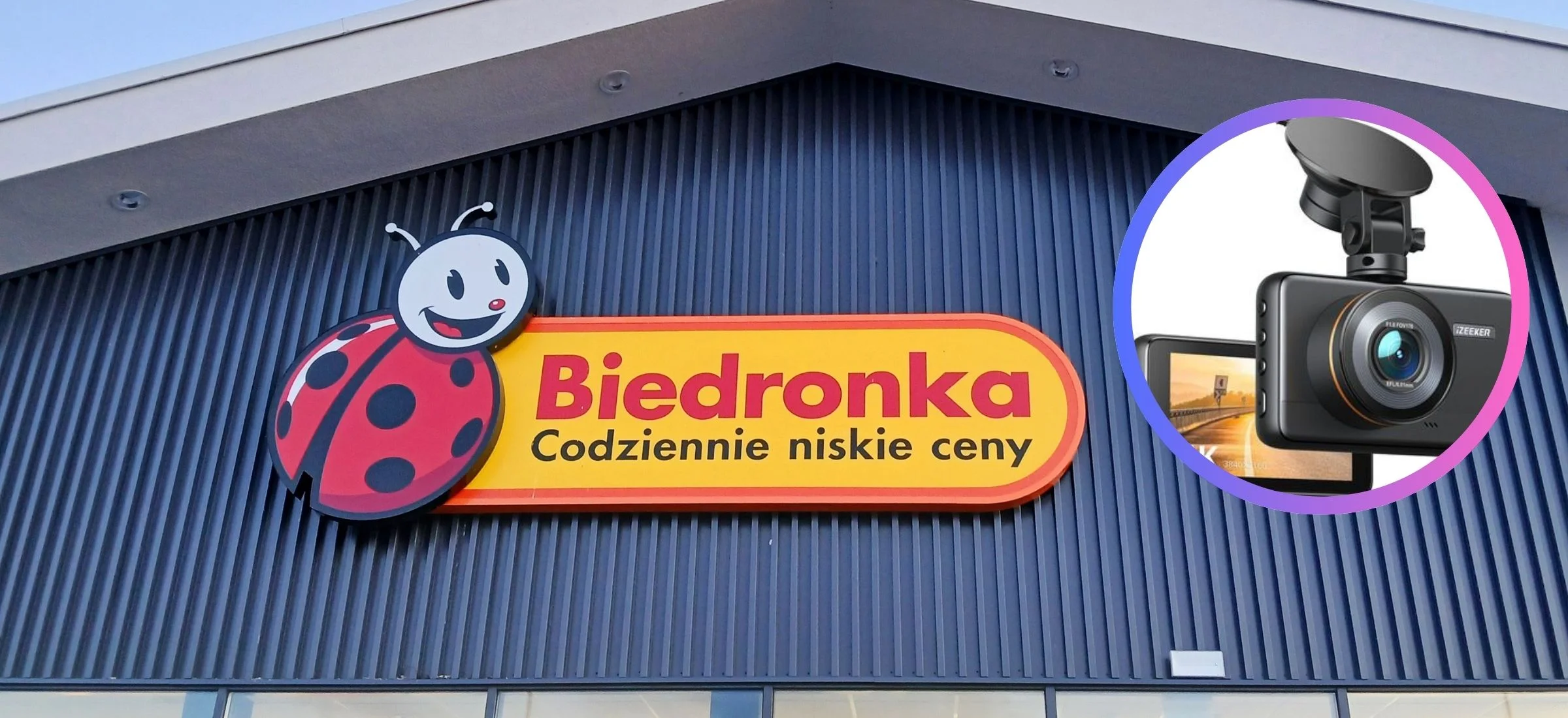 Wideorejestrator iZeeker ID400 na mocnej promocji w Biedronce. Chcesz mieć ten gadżet u siebie