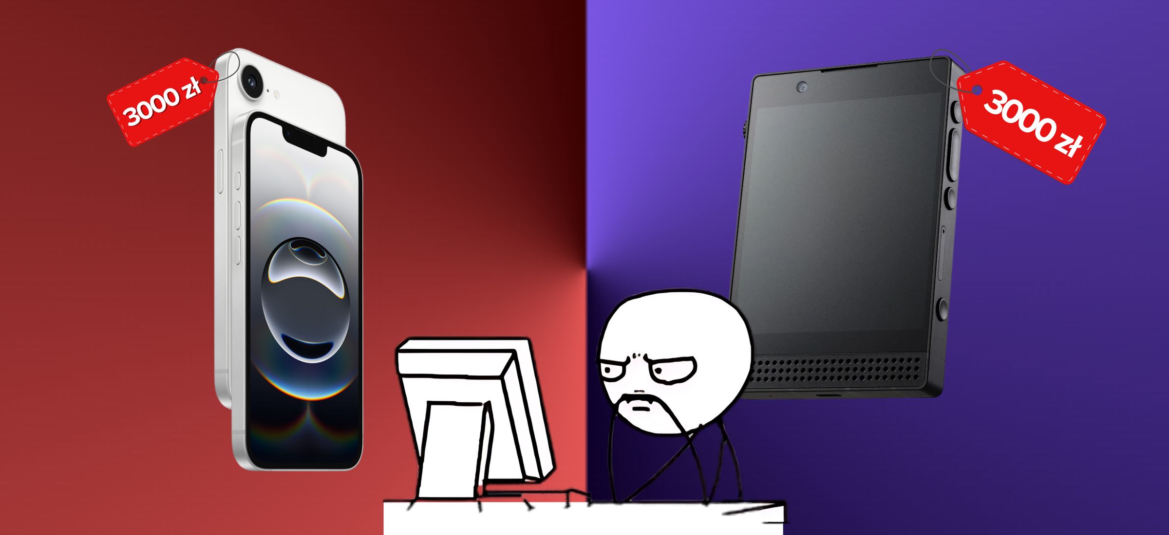 Light Phone 3 albo najnowszy iPhone. Co wybierzesz?