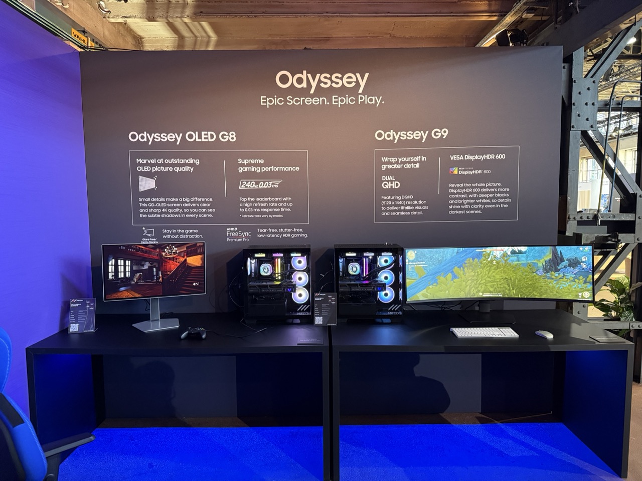 samsung odyssey g9 g8 
