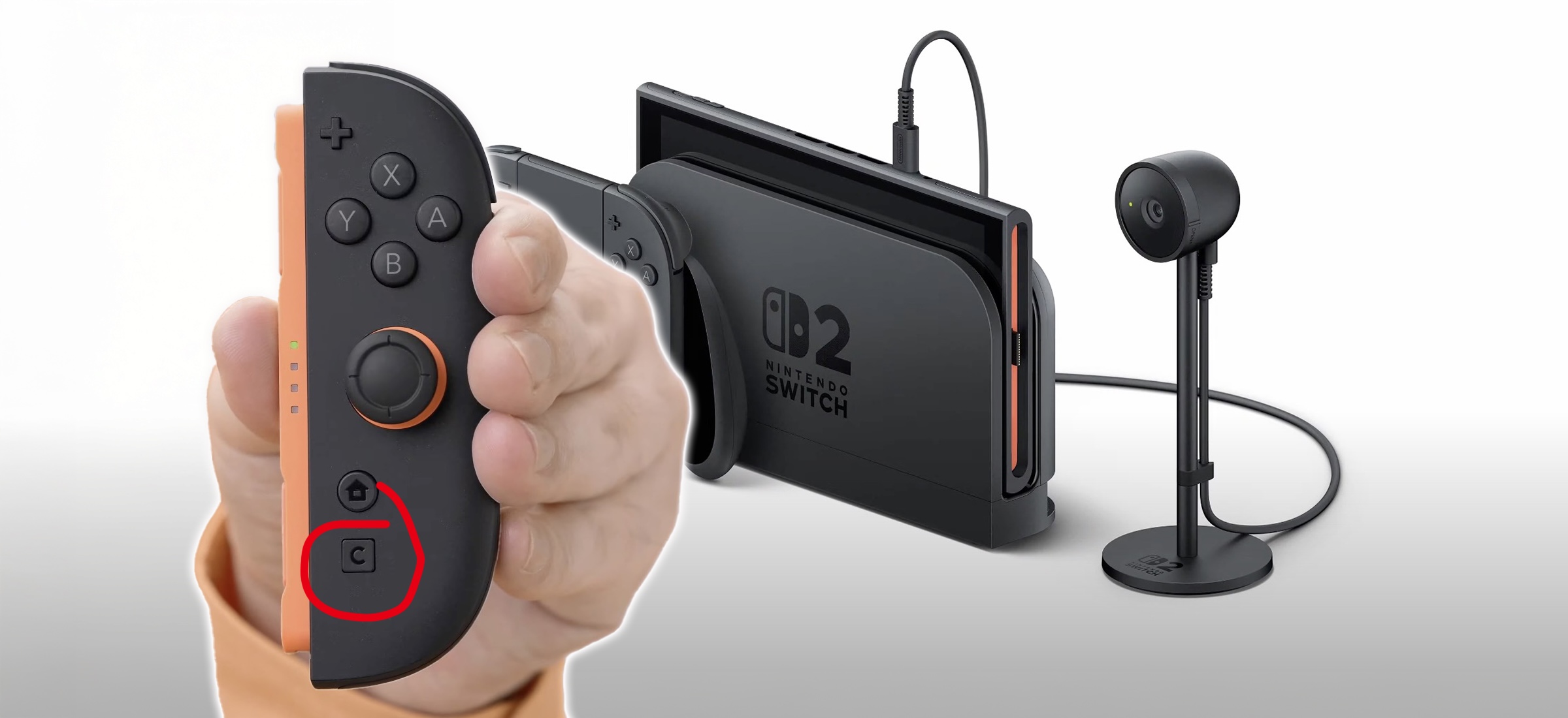Nintendo Switch 2 i sekret przycisku C. To zaskakująco rozbudowany czat z kamerą