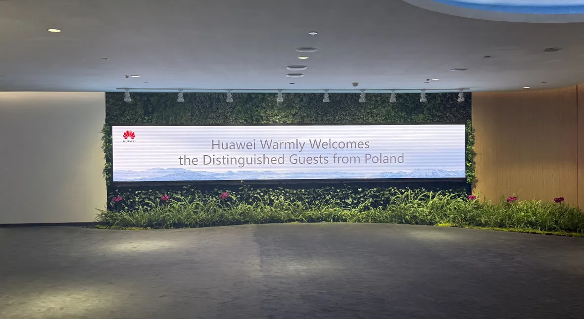 Pojechałem do Chin zobaczyć to, czego Huawei nie pokazuje Polakom. Trzy razy powiedziałem „chcę to”