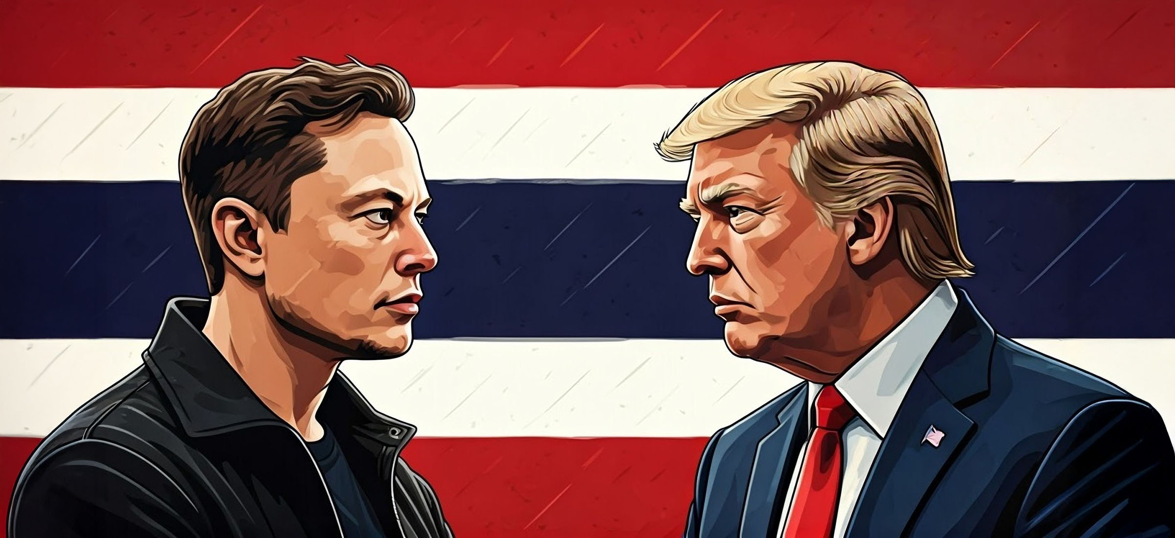 Trump Musk konflikt