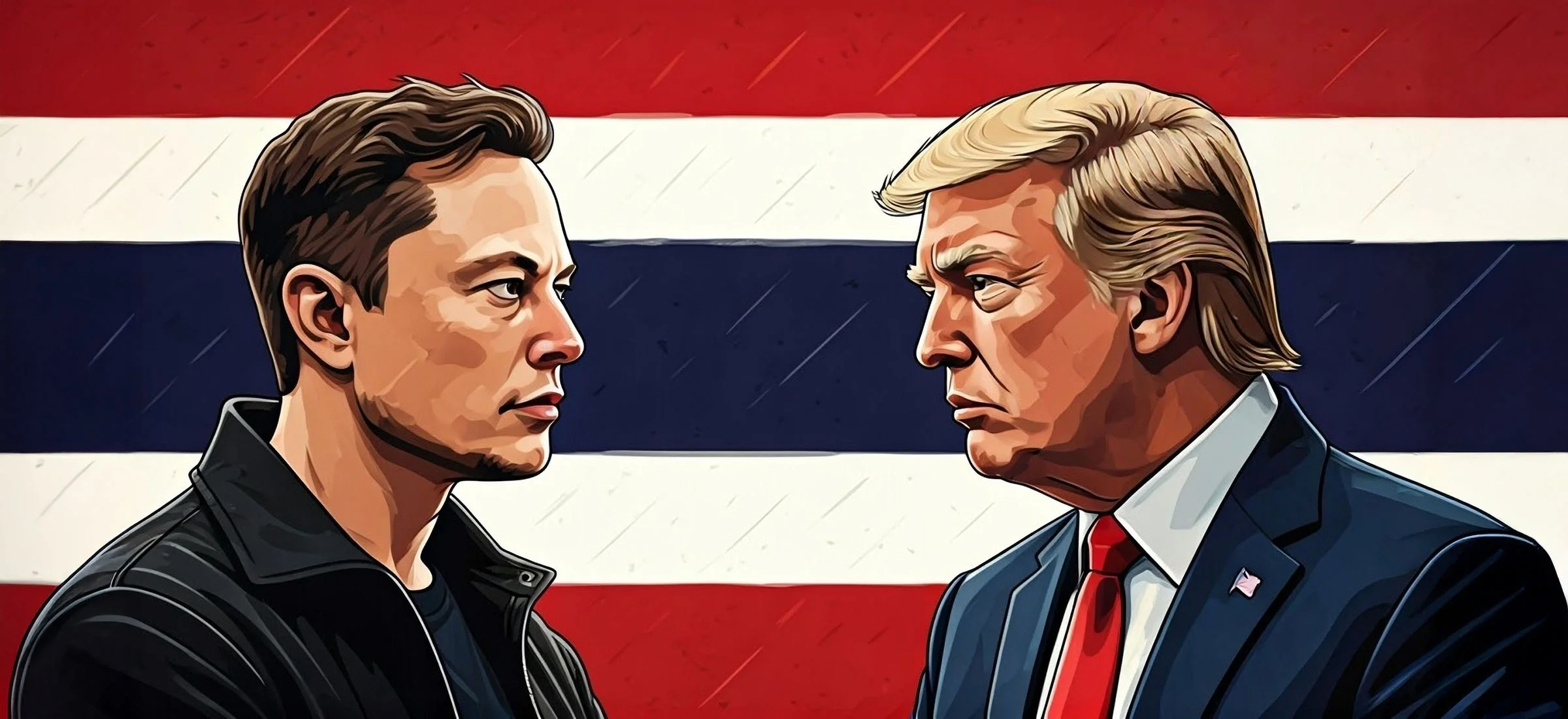 Trump Musk konflikt