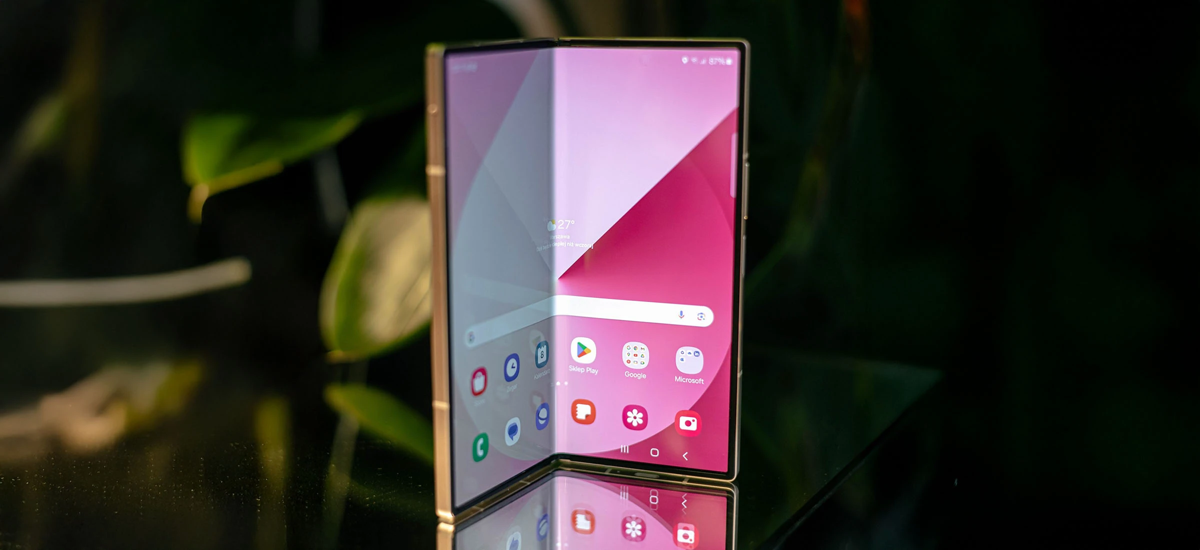 wyświetlacz składanego iPhone'a