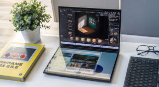ASUS Zenbook Duo ma dwa ekrany, a Zenbook A14 działa 30 godzin