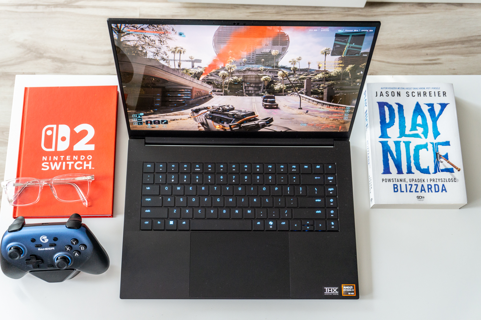 Razer Blade 16 2025 klawiatura
