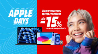 Ruszają Apple Days w Media Markt. Te oferty mogą zniknąć szybciej, niż myślisz