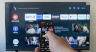 Android Google TV komunikaty