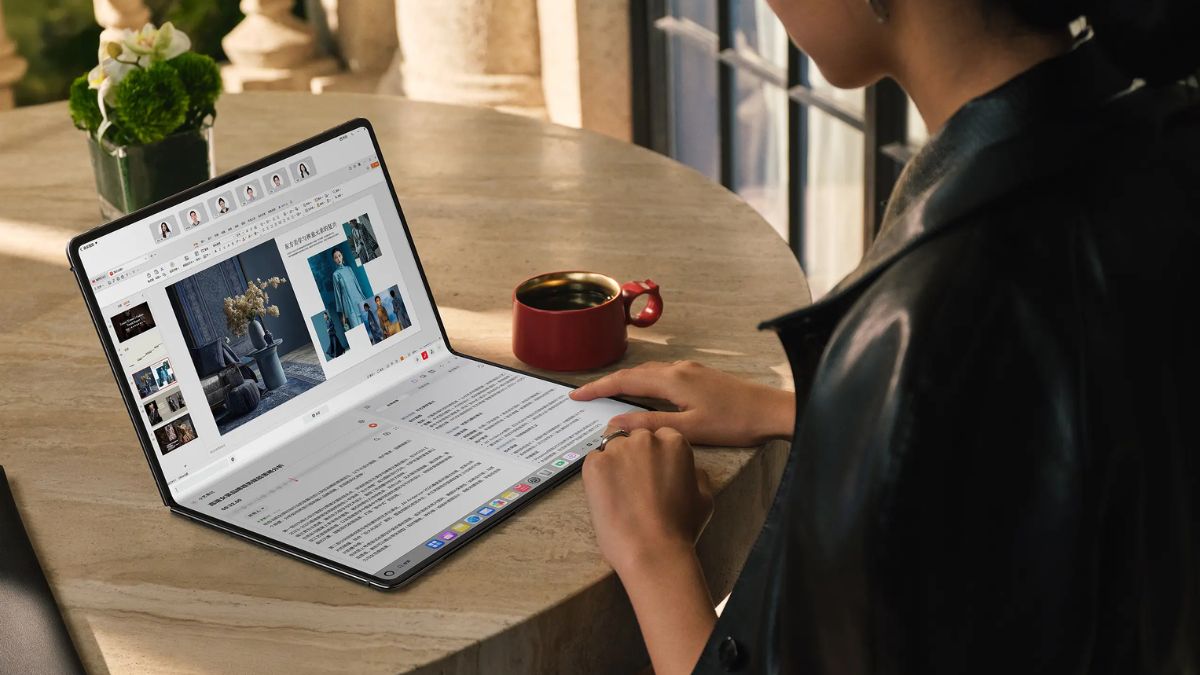 Raz laptop, raz tablet. Huawei stworzył składany komputer