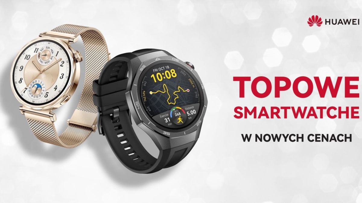 Zegarki Huawei Watch w dużo niższych cenach. Te tańsze i te droższe