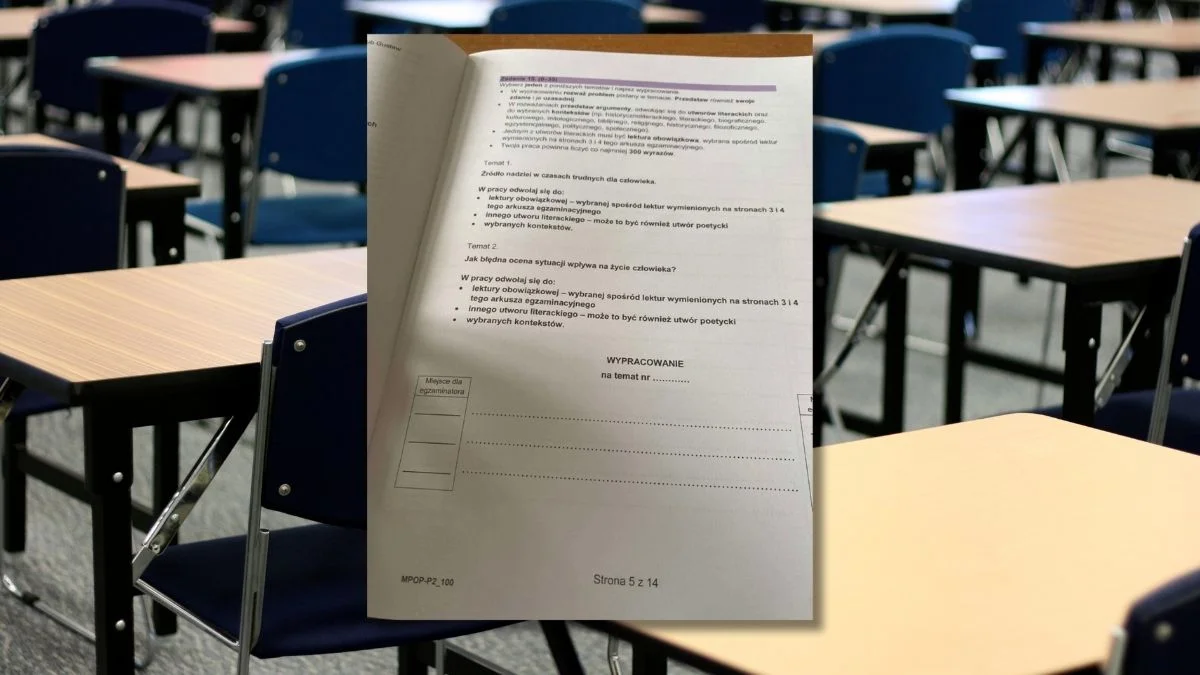 Wyciek matur 2025 potwierdzony. Szef CKE: Ktoś zrobił zdjęcia arkusza