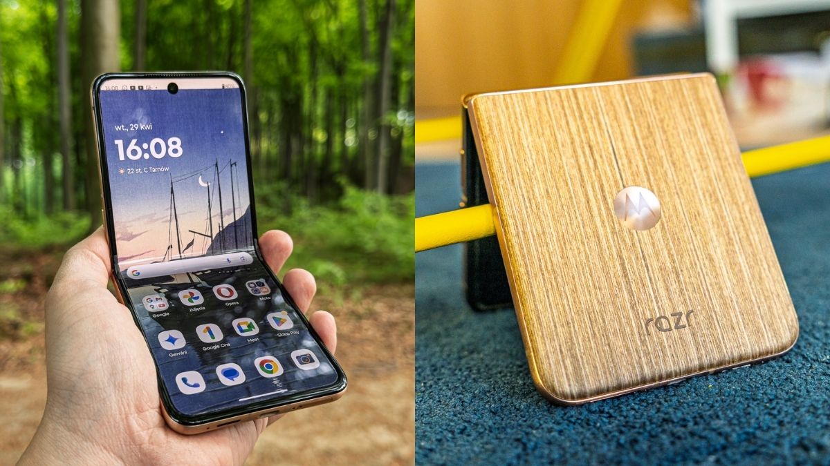 Drewno z tyłu, w środku moc. Motorola razr 60 ultra - recenzja