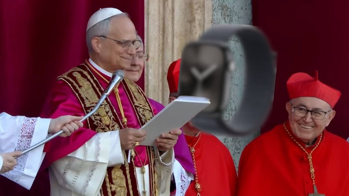 Przyłapali nowego papieża ze smartwatchem na ręku. Papież z USA mógł wybrać tylko jedną markę