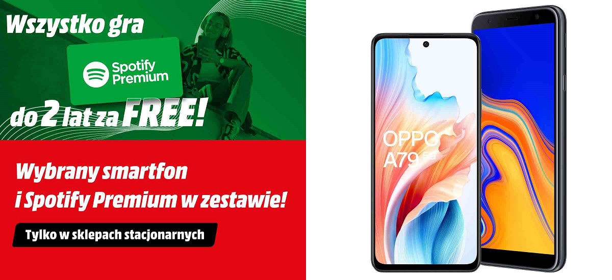 MediaMarkt rozdaje karty do Spotify. I to nawet na dwa lata