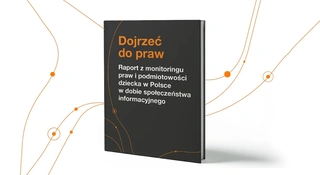 Dojrzeć do praw dzieci w sieci raport Fundacja Orange 2025 okładka
