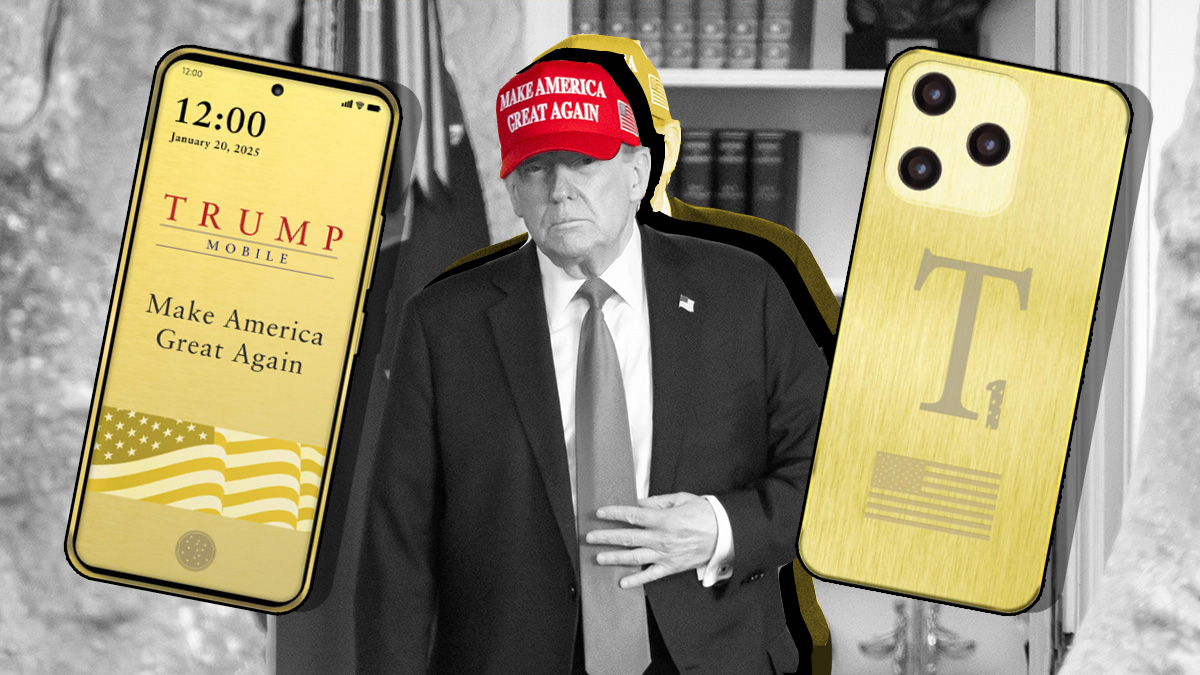 Trump Mobile będzie sprzedawać chiński złoty smartfon pod nazwą "T1 Phone"