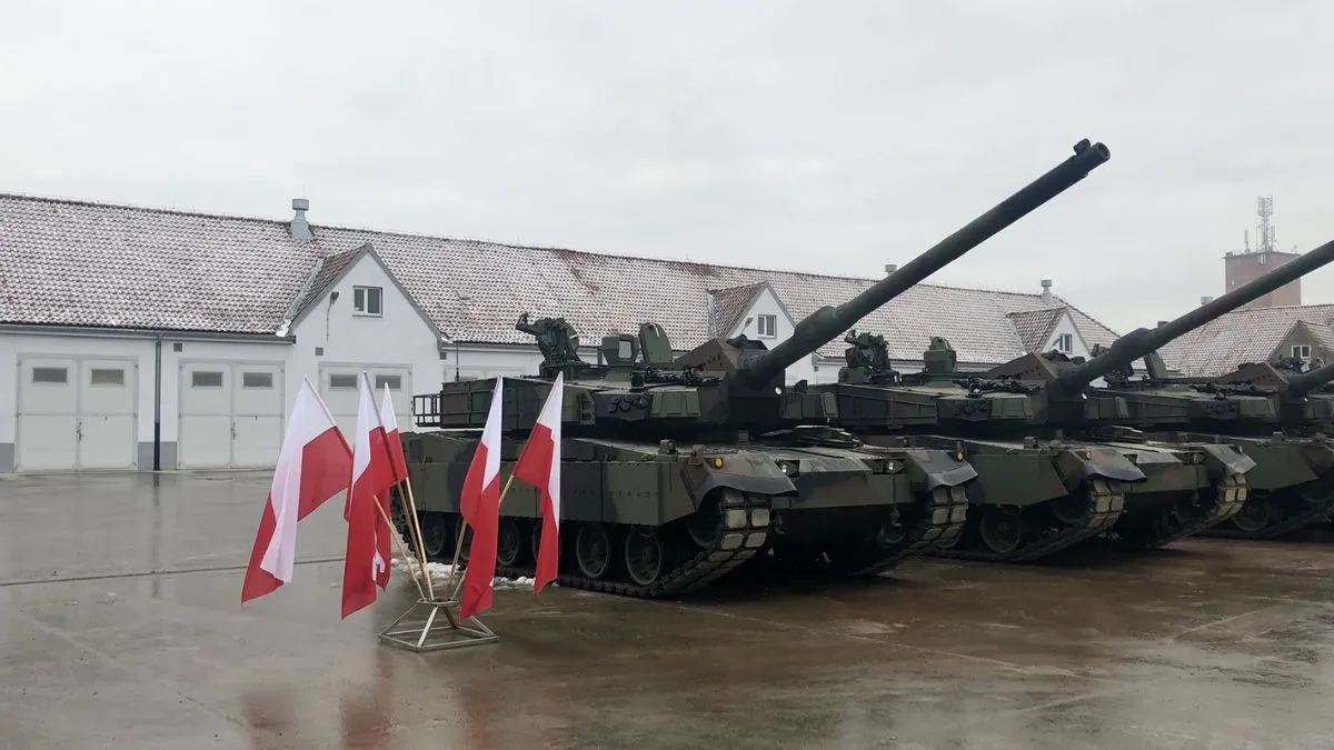 Nowe czołgi na Wojska Polskiego