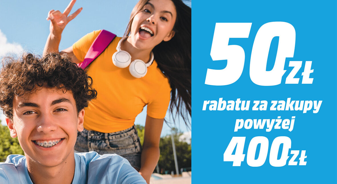 MediaMarkt ma kasę dla Asów. Pokaż świadectwo i odbierz zniżkę na zakupy