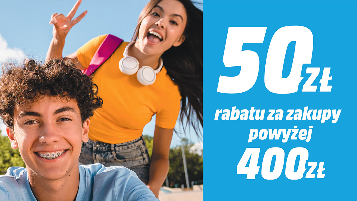 MediaMarkt ma kasę dla Asów. Pokaż świadectwo i odbierz zniżkę na zakupy