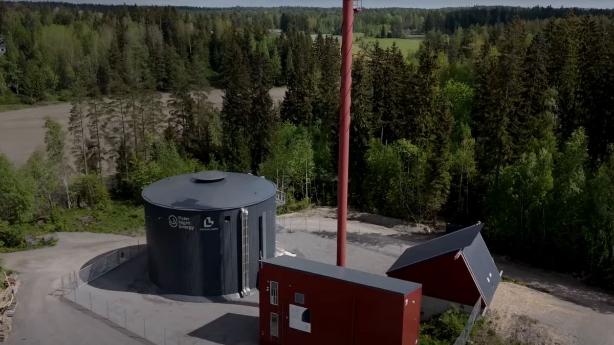 Największa na świecie bateria piaskowa w Finlandii