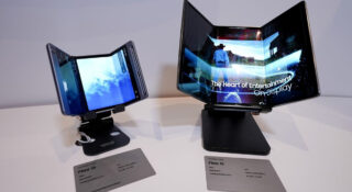 podwójnie składany smartfon Samsunga