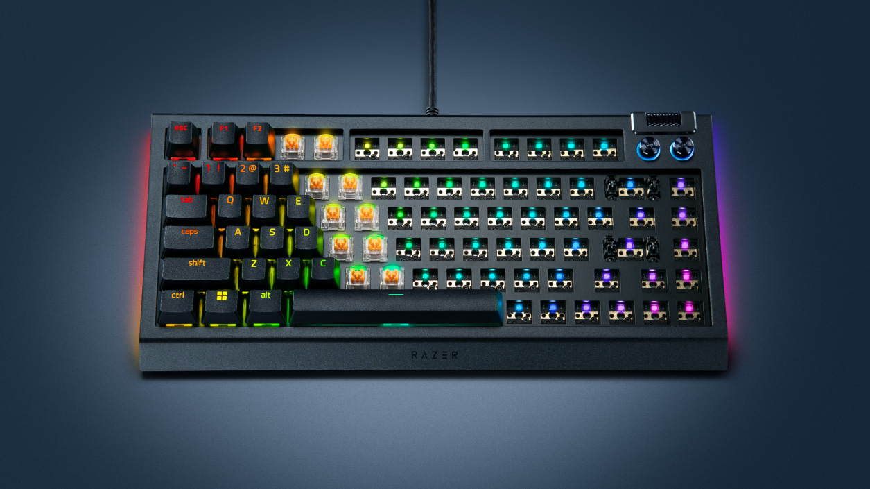 Razer pokazuje unikalną klawiaturę. Jest bez klawiszy