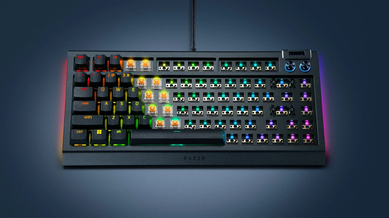 Razer pokazuje unikalną klawiaturę. Jest bez klawiszy
