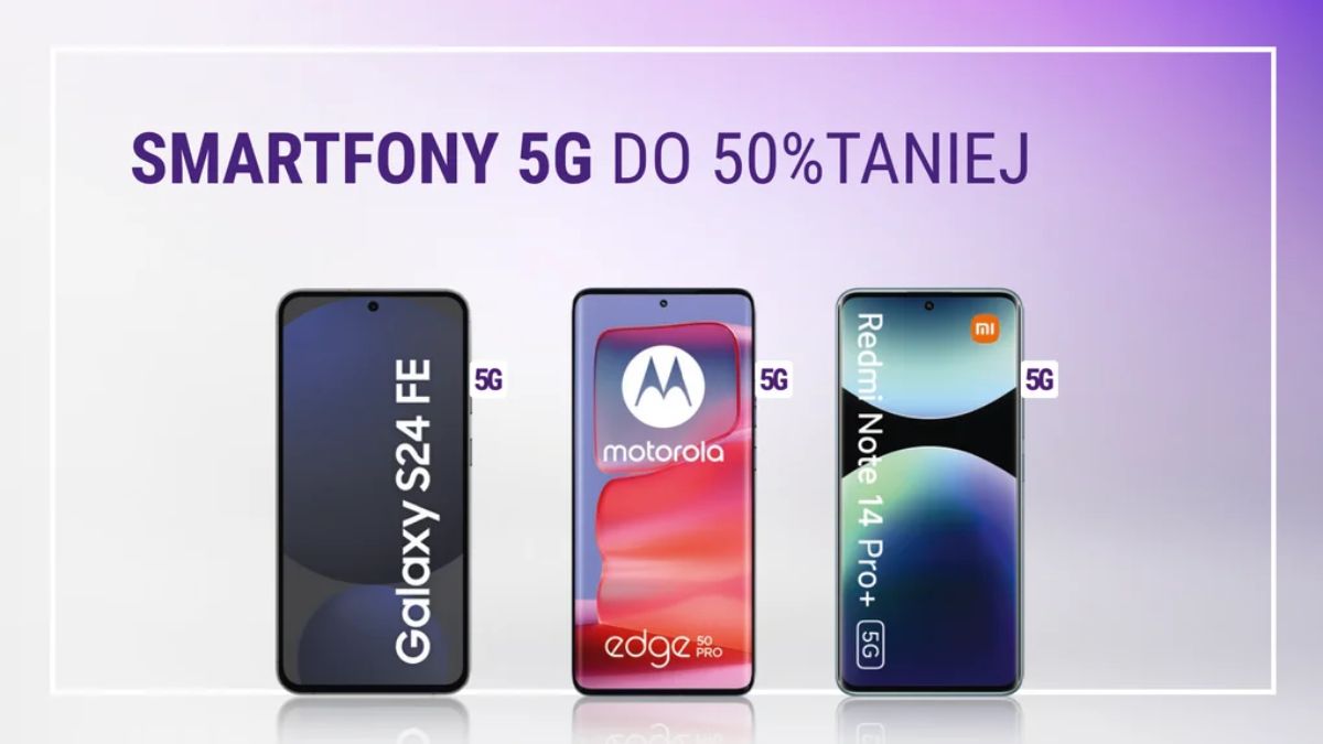 Smartfony Play promocja 50 proc.