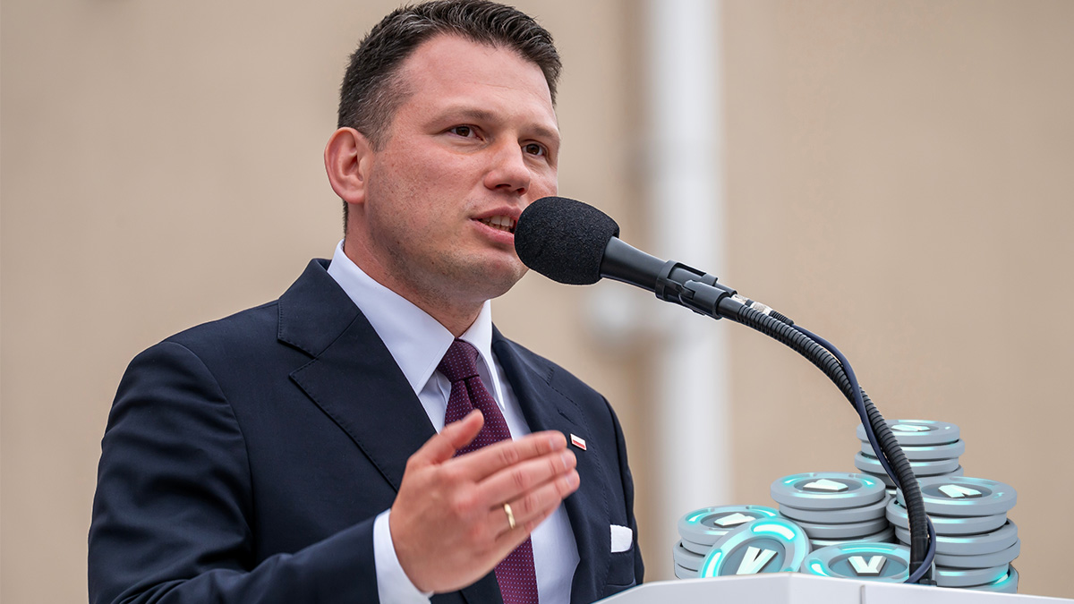 Mentzen deklaruje swój majątek w Fortnite. Niejeden nastolatek mu pozazdrości