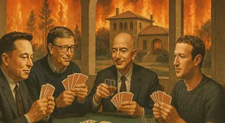 A co jeśli Musk i Zuckerberg grają naszym światem jak talią kart?