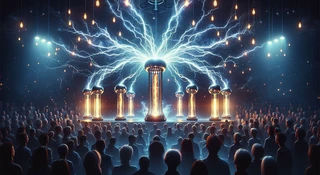 Geniusz, da Vinci przełomu wieków, wybitny wynalazca i nieposkromiony szarlatan. Tesla fascynuje do dziś