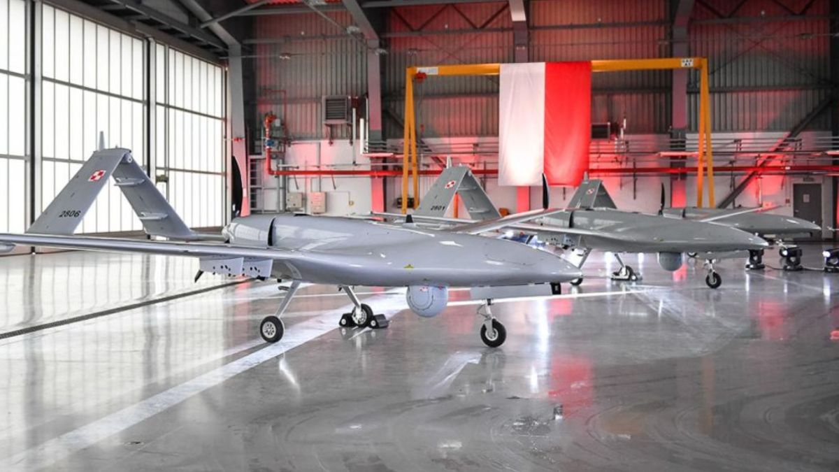 Drony Bayraktar w akcji na Podlasiu. Chwalą się nagraniami