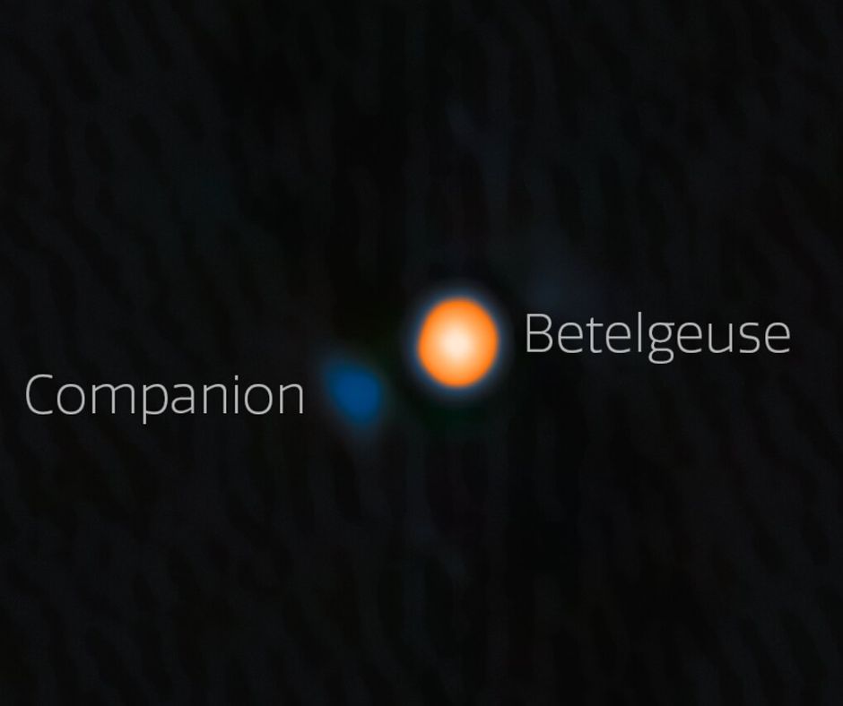 Betelgeza z tajemnicą. Atronomowie sfotografowali jej ukrytą gwiazdę