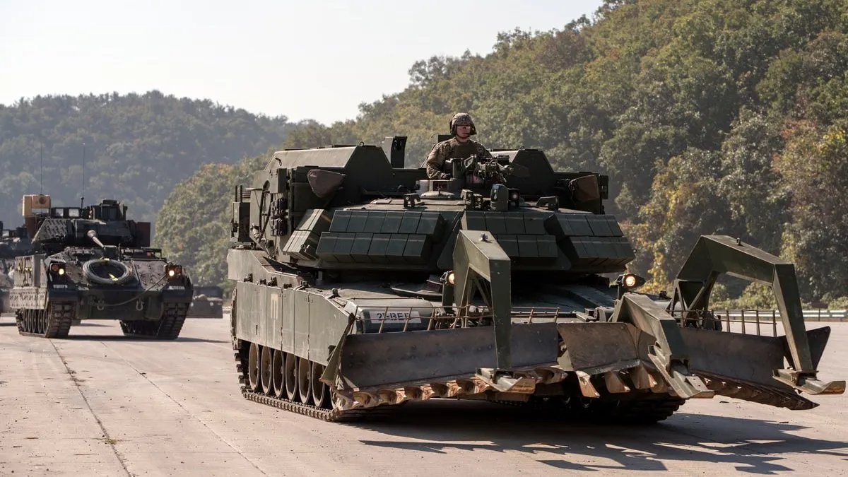 Polska kupiła niezwykłą wersję czołgów Abrams. Pancerne bestie zjadają miny