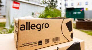 allegro delivery liczba klientow